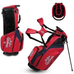 Team Effort MLB Caddie Carry Hybrid Bag -Elite Golf Shop team effort mlb caddie carry hybrid bag st louis cardinals itempicture