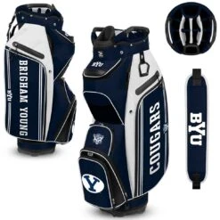 Team Effort NCAA Bucket III Cooler Cart Bag -Elite Golf Shop team effort ncaa bucket 3 cooler cart bag brigham young cougars itempicture