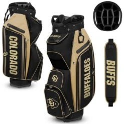 Team Effort NCAA Bucket III Cooler Cart Bag -Elite Golf Shop team effort ncaa bucket 3 cooler cart bag colorado buffaloes itempicture