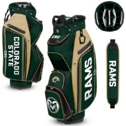 Team Effort NCAA Bucket III Cooler Cart Bag -Elite Golf Shop team effort ncaa bucket 3 cooler cart bag colorado state rams itempicture