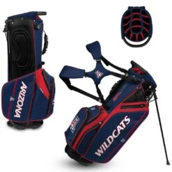 Team Effort NCAA Caddie Carry Hybrid Bag -Elite Golf Shop team effort ncaa caddie carry hybrid bag arizona wildcats itempicture