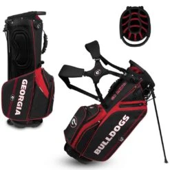 Team Effort NCAA Caddie Carry Hybrid Bag -Elite Golf Shop team effort ncaa caddie carry hybrid bag georgia bulldogs itempicture