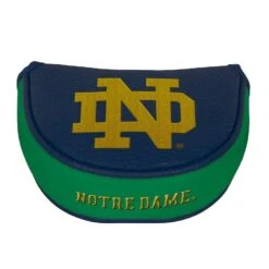 Team Effort NCAA NextGen Mallet Putter Cover -Elite Golf Shop team effort ncaa nextgen mallet putter cover notre dame itempicture