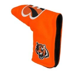 Team Effort NFL NextGen Blade Putter Cover -Elite Golf Shop team effort nfl blade putter cover cincinnati bengals itempicture