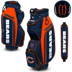 Team Effort NFL Bucket III Cooler Cart Bag -Elite Golf Shop team effort nfl bucket 3 cooler cart bag chicago bears itempicture