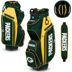 Team Effort NFL Bucket III Cooler Cart Bag -Elite Golf Shop team effort nfl bucket 3 cooler cart bag green bay packers itempicture