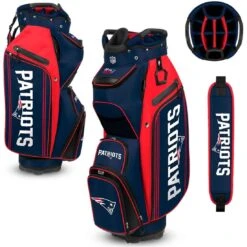 Team Effort NFL Bucket III Cooler Cart Bag -Elite Golf Shop team effort nfl bucket 3 cooler cart bag new england patriots itempicture