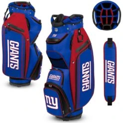 Team Effort NFL Bucket III Cooler Cart Bag -Elite Golf Shop team effort nfl bucket 3 cooler cart bag new york giants itempicture
