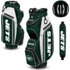 Team Effort NFL Bucket III Cooler Cart Bag -Elite Golf Shop team effort nfl bucket 3 cooler cart bag new york jets itempicture