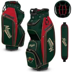 Team Effort NHL Bucket III Cooler Cart Bag 11 Team Effort NHL Bucket III Cooler Cart Bag -Elite Golf Shop team effort nhl bucket 3 cooler cart bag minnesota wild itempicture