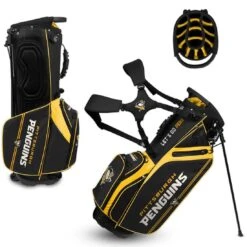 Team Effort NHL Caddie Carry Hybrid Bag -Elite Golf Shop team effort nhl caddie carry hybrid bag pittsburgh penguins itempicture