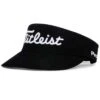 Titleist Tour Staff Visor -Elite Golf Shop titleist 2019 tour staff visor black white