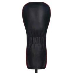 Titleist Jet Black Leather Driver Headcover -Elite Golf Shop titleist 2020 jet black leather driver headcover 02