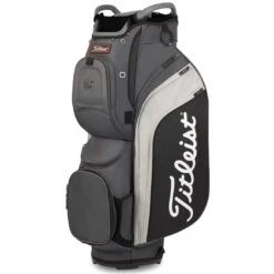 Titleist Cart 15 Cart Bag 12 Titleist Cart 15 Cart Bag -Elite Golf Shop titleist 2022 cart 15 cart bag charcoal black grey itempicture