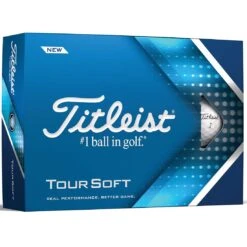 Titleist Tour Soft White Personalized Golf Balls