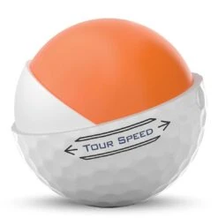 Titleist Tour Speed White Golf Balls -Elite Golf Shop titleist 2022 tour speed white golf balls core cutaway itempicture 1