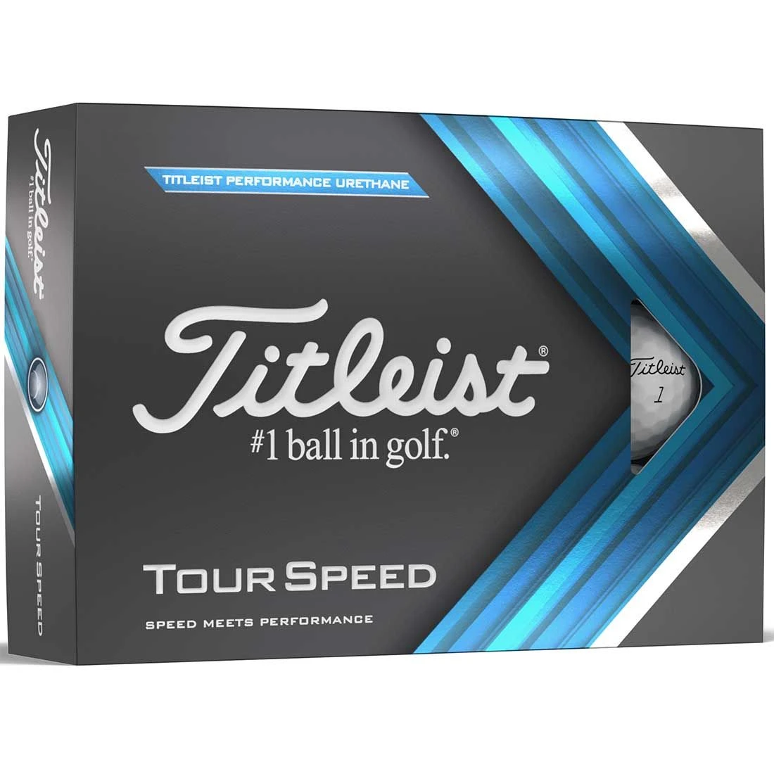 Titleist Tour Speed White Personalized Golf Balls 3 Titleist Tour Speed White Personalized Golf Balls