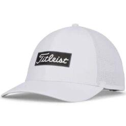 Titleist Oceanside Hat -Elite Golf Shop titleist 2023 oceanside hat white black itempicture