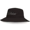 Titleist Players StaDry Bucket Hat -Elite Golf Shop titleist 2023 players stadry bucket hat black charcoal itempicture