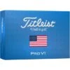 Titleist Pro V1 USA Flag Limited Edition 6-Pack Golf Balls 1 Titleist Pro V1 USA Flag Limited Edition 6-Pack Golf Balls -Elite Golf Shop titleist 2023 pro v1 usa golf ball 6 pack lid itempicture
