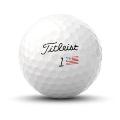 Titleist Pro V1 USA Flag Limited Edition 6-Pack Golf Balls -Elite Golf Shop titleist 2023 pro v1 usa golf ball 6 pack single ball itempicture