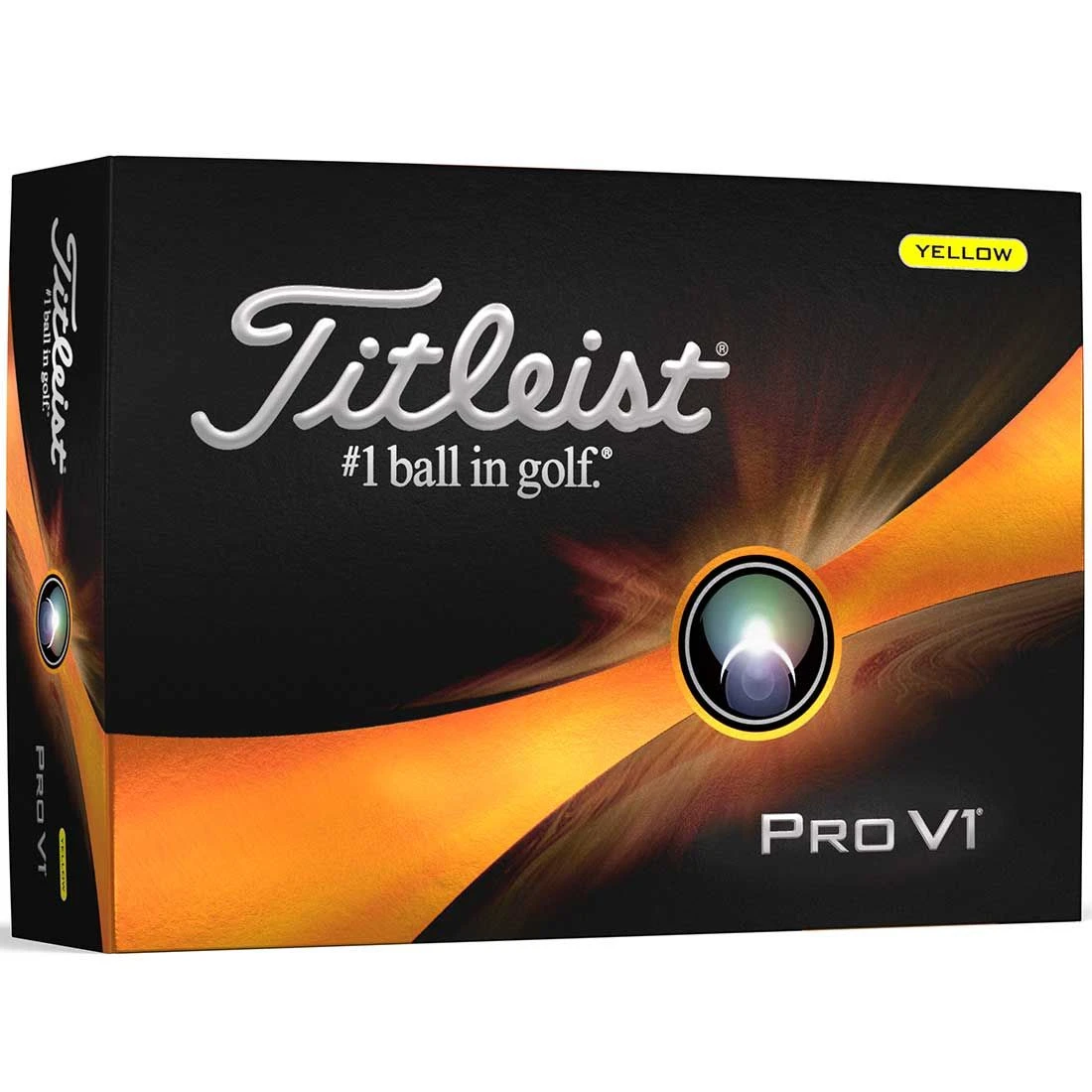 Titleist Pro V1 Yellow Personalized Golf Balls 3 Titleist Pro V1 Yellow Personalized Golf Balls