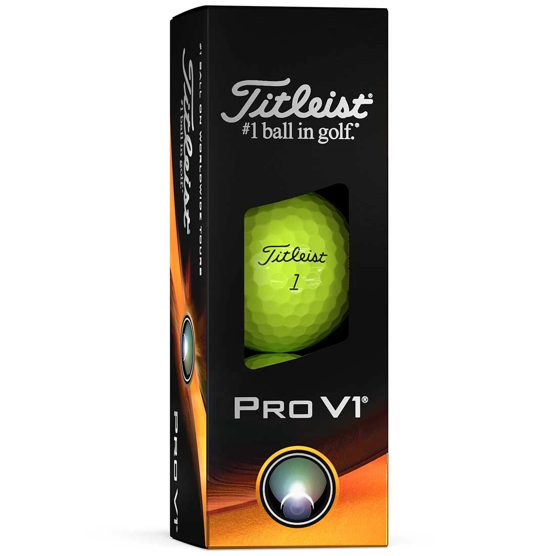 Titleist Pro V1 Yellow Personalized Golf Balls 4 Titleist Pro V1 Yellow Personalized Golf Balls - Image 2