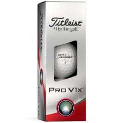 Titleist Pro V1x Golf Balls -Elite Golf Shop titleist 2023 pro v1x golf balls low numbers sleeve itempicture