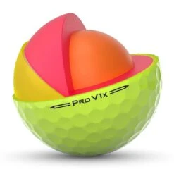 Titleist Pro V1x Yellow Personalized Golf Balls -Elite Golf Shop titleist 2023 pro v1x yellow golf balls cutout itempicture