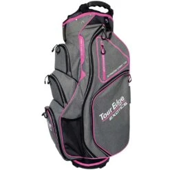 Tour Edge Women's Exotics Xtreme 7.0 Cart Bag -Elite Golf Shop tour edge womens exotics xtreme 7 0 cart bag heather pink itempicture