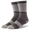 TravisMathew Baja Crew Socks -Elite Golf Shop travismathew baja crew socks grey pinstripe itempicture