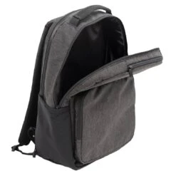 TravisMathew Steadypack Backpack -Elite Golf Shop travismathew steadypack backpack black open itempicture