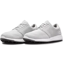 TravisMathew Cuater The Moneymaker Spikeless Golf Shoes Heather Micro Chip -Elite Golf Shop travismathew the moneymaker spikeless golf shoes heather micro chip pair itempicture