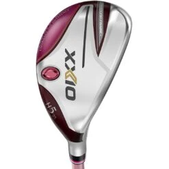 XXIO Women's 12 10-Piece Bordeaux Complete Set -Elite Golf Shop xxio womens 12 bordeaux hybrid hero itempicture